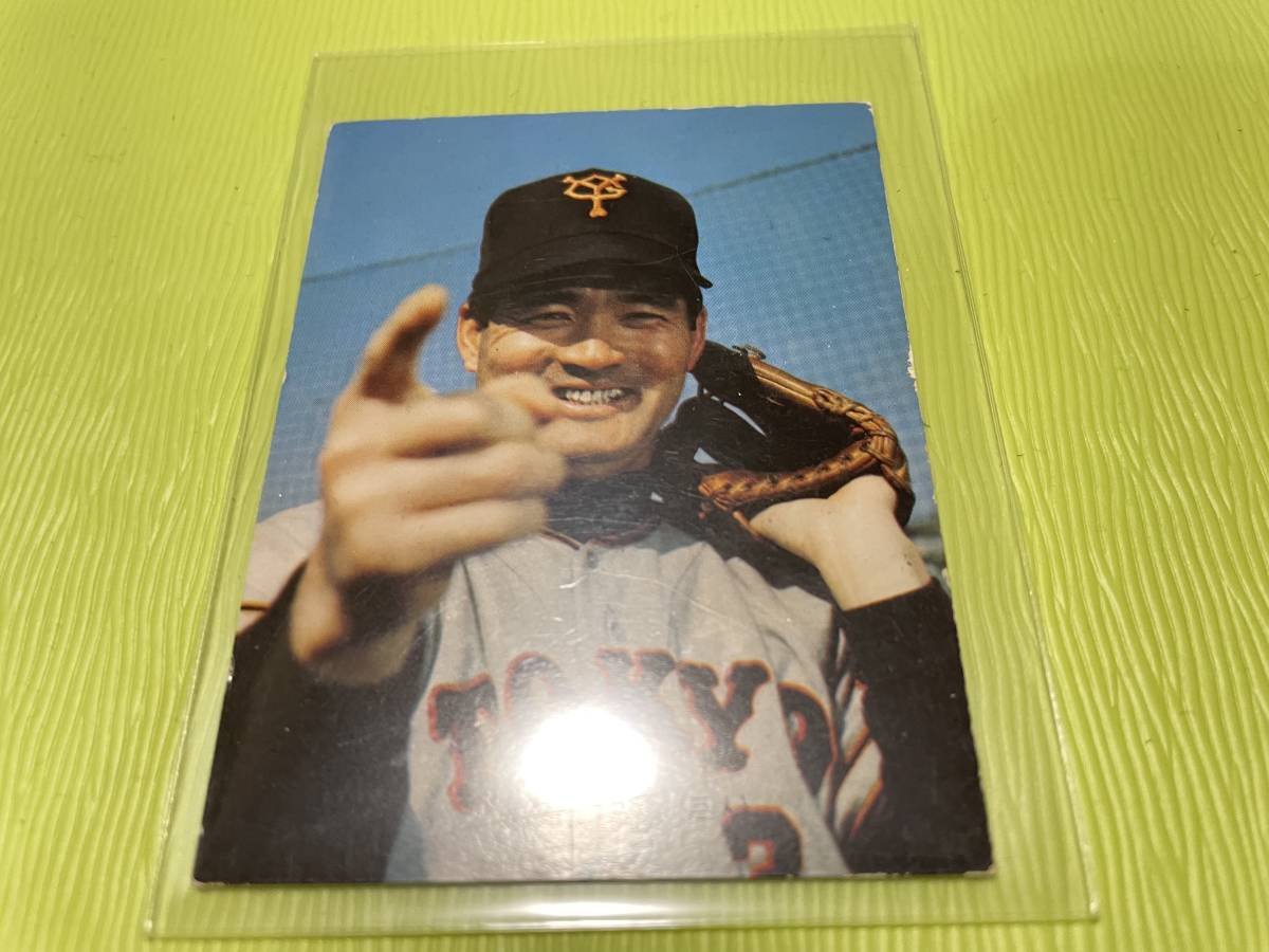 カルビープロ野球カード73年 NO1カード 長嶋茂雄三塁手(1973年)｜売買 