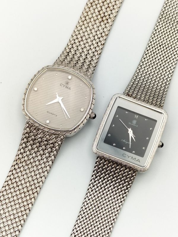 CYMA QUARTZ レディース腕時計 - 通販 - comfaguajiraepss.com.co