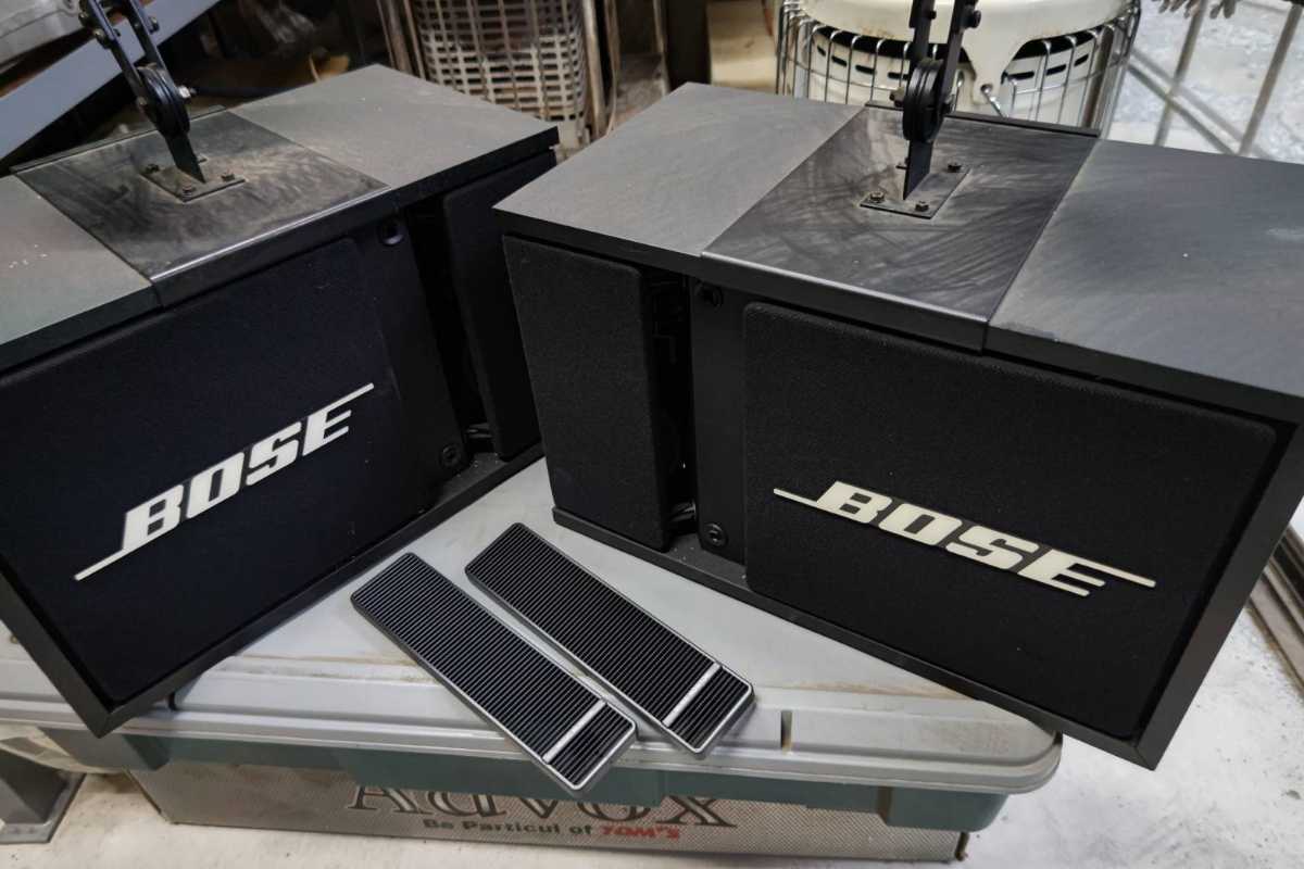 コレクション放出品 便利用品【BOSE ボーズ 301 左右セット】通電 作動OK 中古_画像3