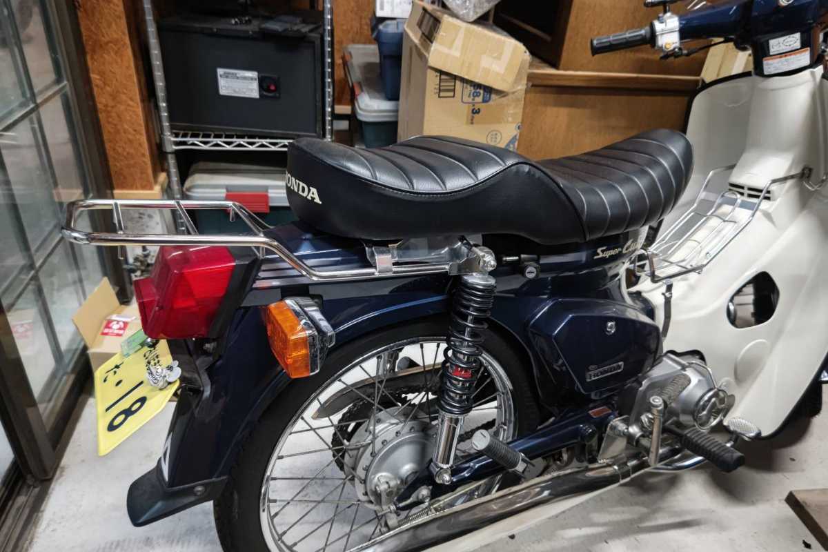  collection emission goods motorcycle supplies records out of production mold . Showa era muffler attaching [ Honda Super Cub custom 90 various set ]