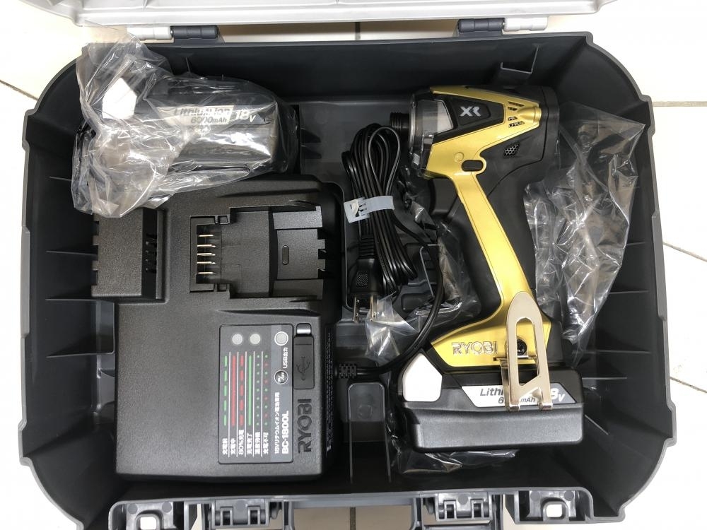 016□未使用品□RYOBI リョービ 京セラ KYOCERA 充電式インパクト