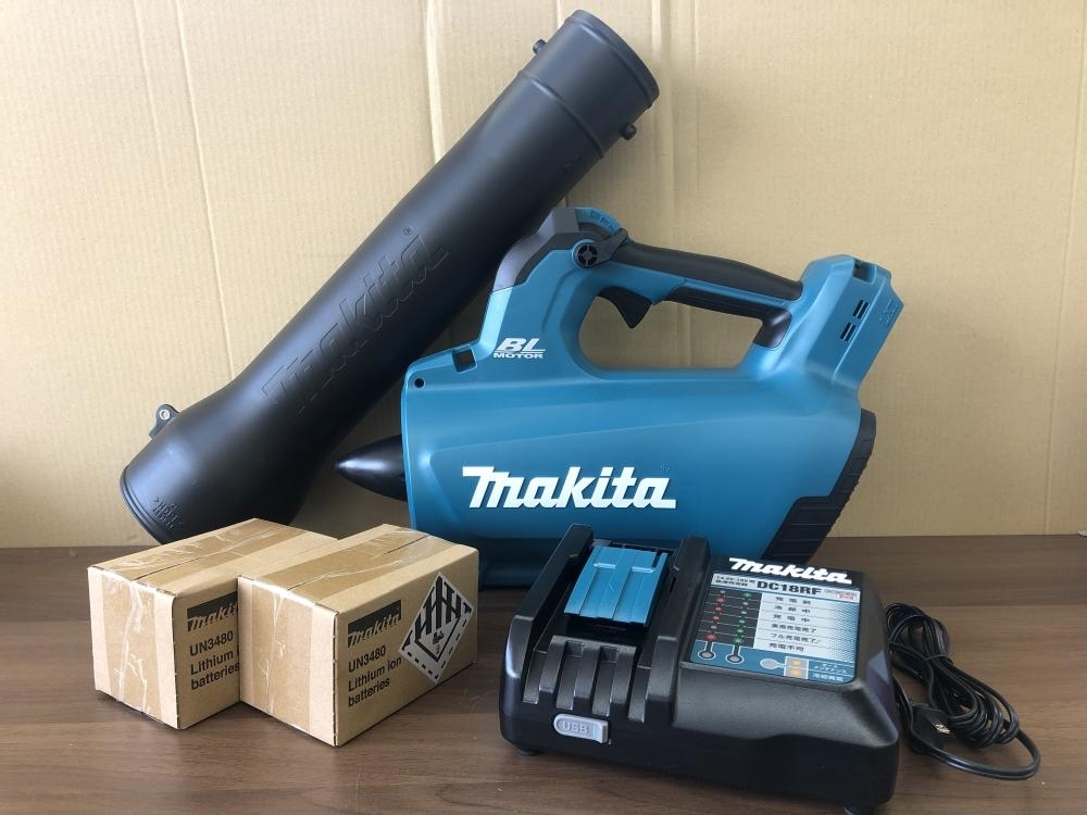 016□未使用品□マキタ makita 充電式ブロワ MUB184DRGX | sweatreno.com