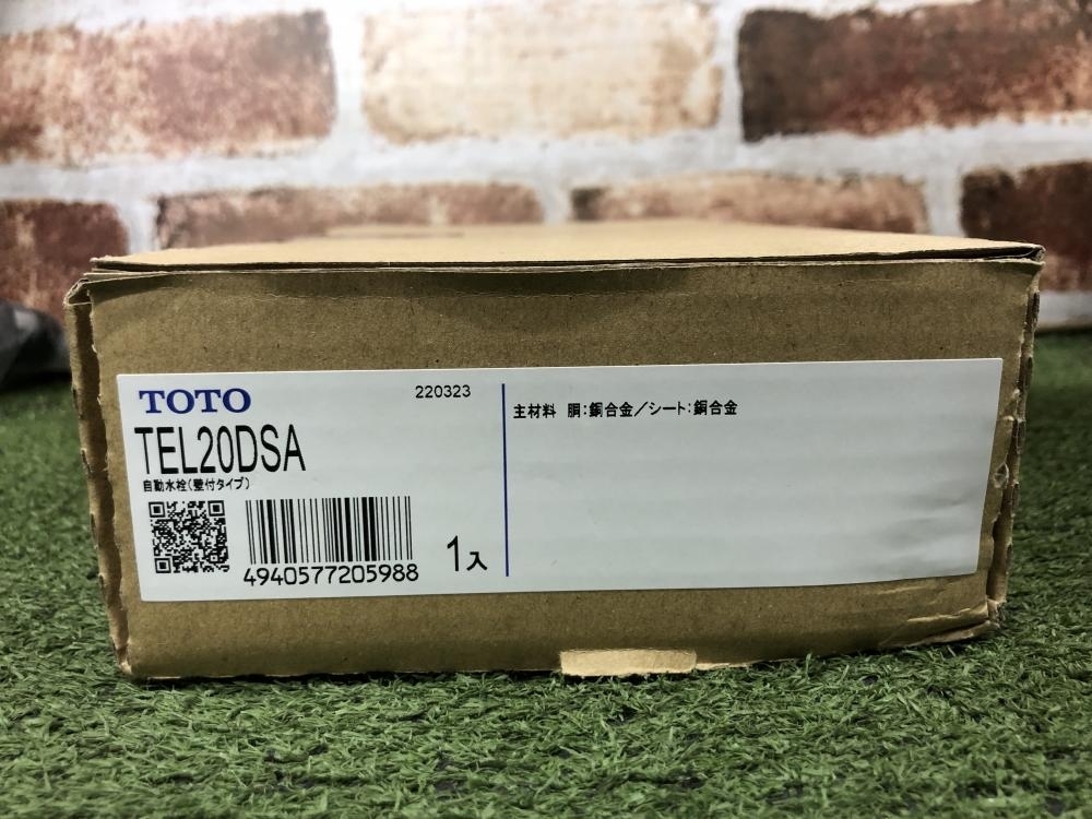 006□未使用品・即決価格□TOTO 壁付自動水栓(単水栓、乾電池、機能部