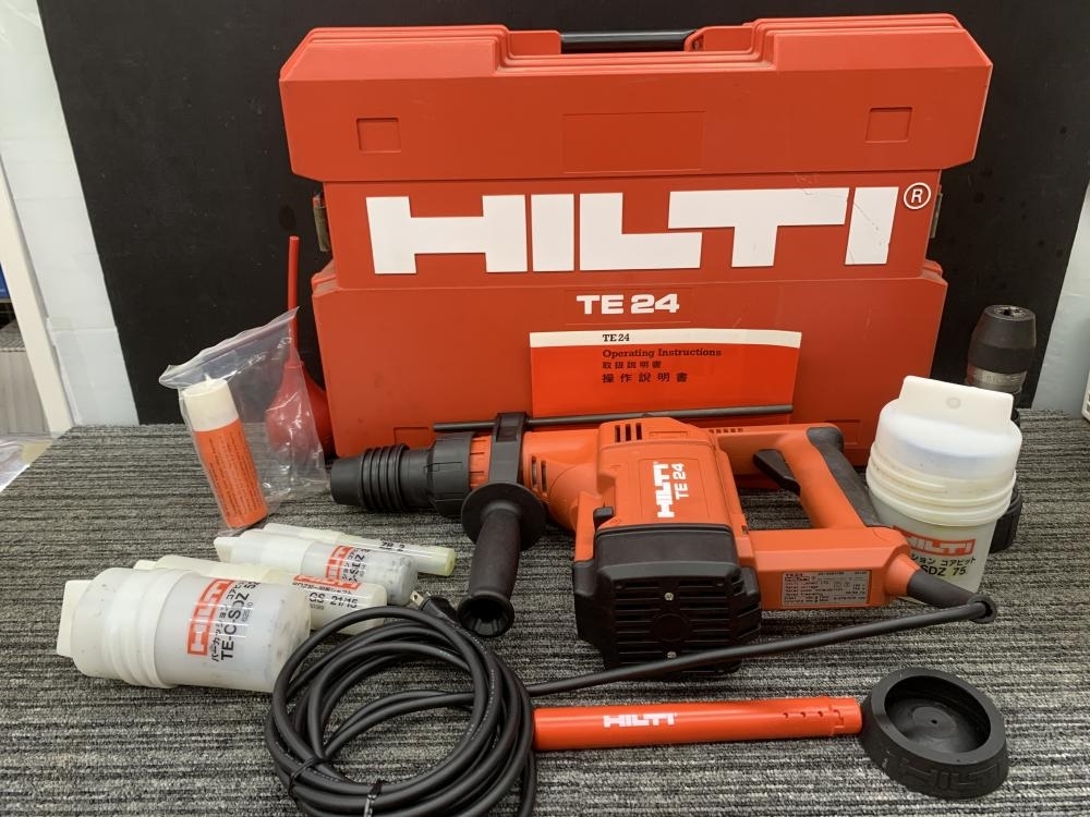 013♪おすすめ商品♪HILTI ヒルティ ハンマードリル ※ビット多数付属