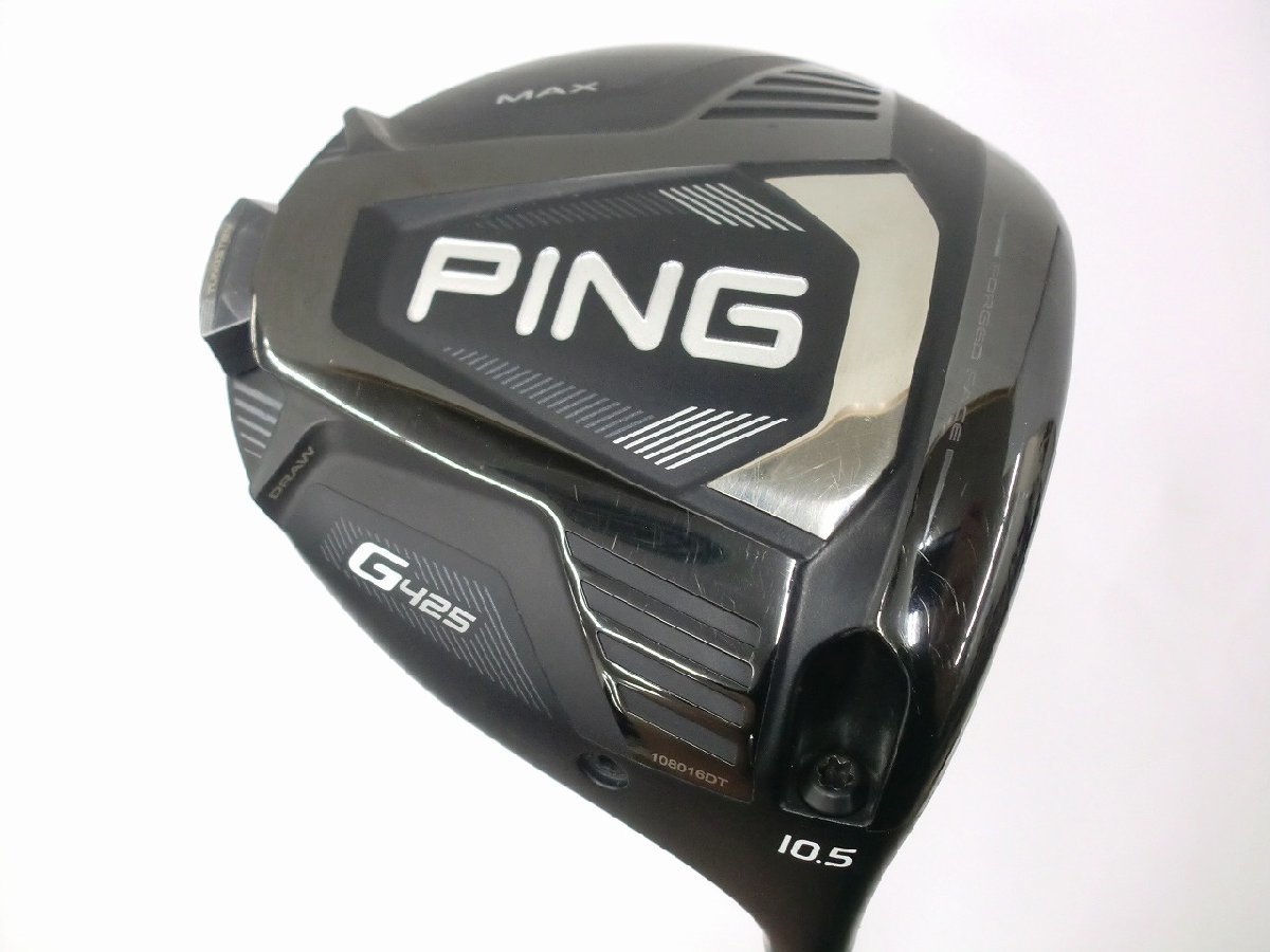 ピン G425 MAX 10.5° Speeder 569 EVO 7 S 凹みあり(ピン)|売買された 激安買取相場 PING G425 10.5(JP) S Ⅶ Evo Speeder / MAX クラブ