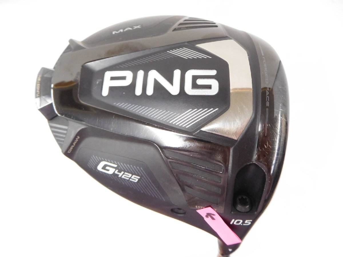 訳あり】 PING G425 SFT ドライバー 1W 10.5 ピンツアー173-65