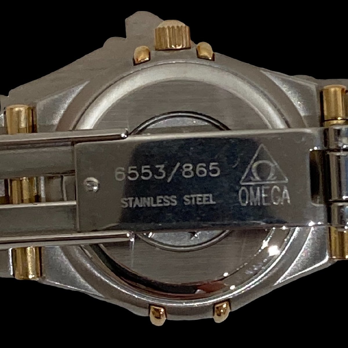 OMEGA オメガ 稼働品 コンステレーション シェル文字盤 クォーツ腕時計