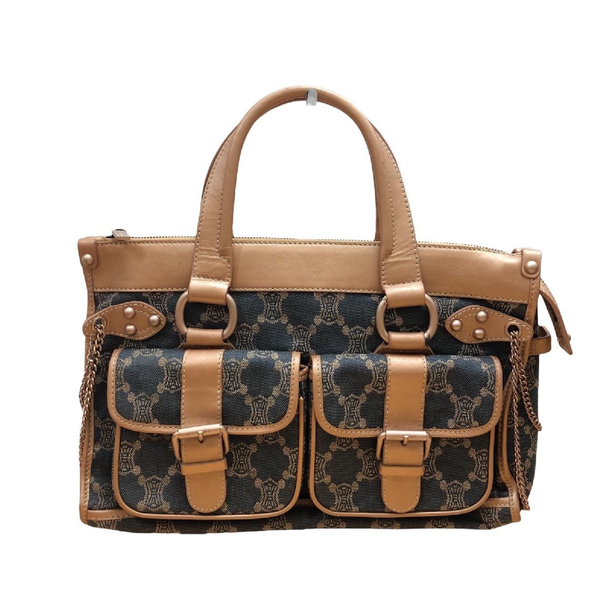 CELINE セリーヌ ハンドバッグ ブギーバッグ パリマカダム ブラゾン