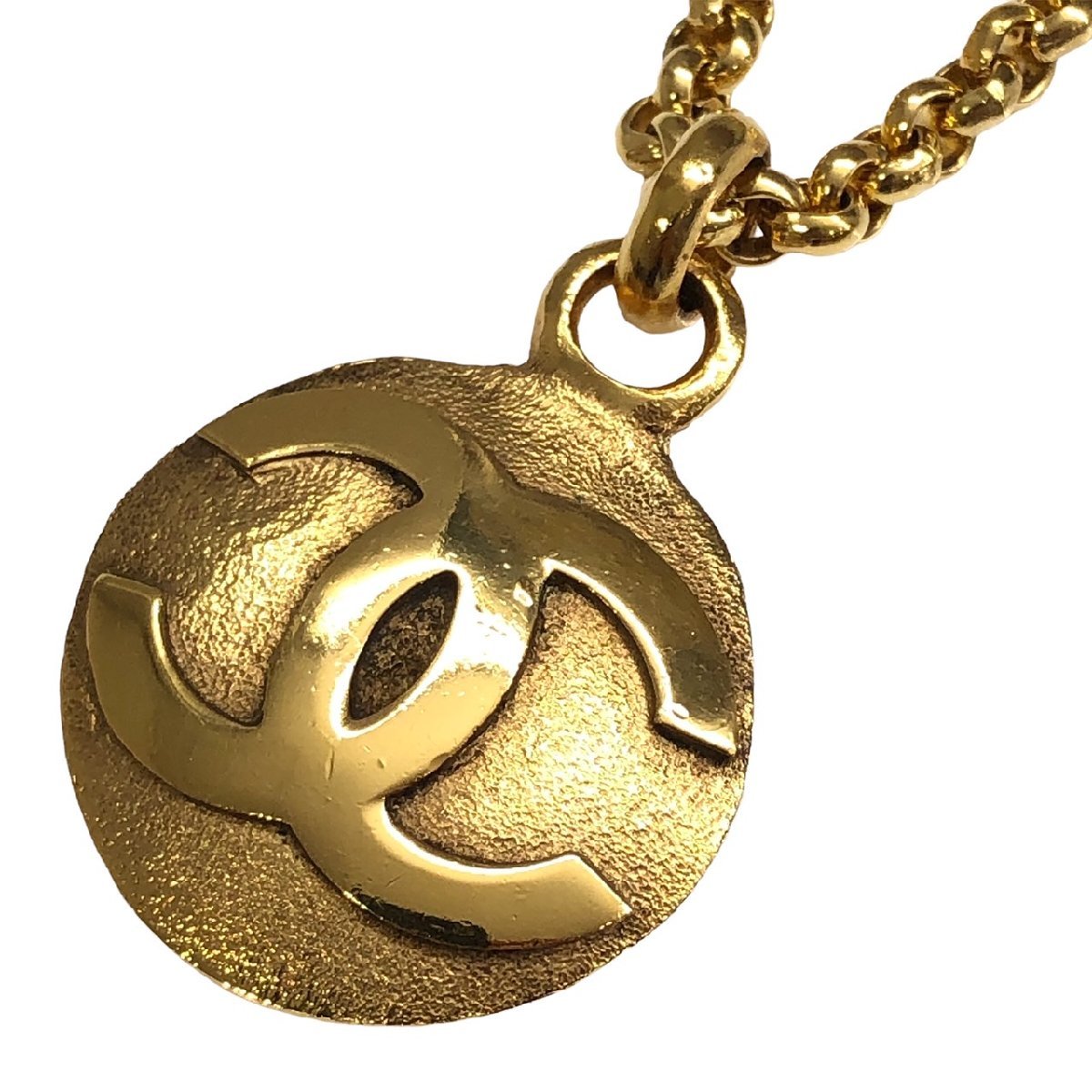 ネックレス CHANEL☆シャネル メダル ココマーク ゴールド 2連 ネックレス