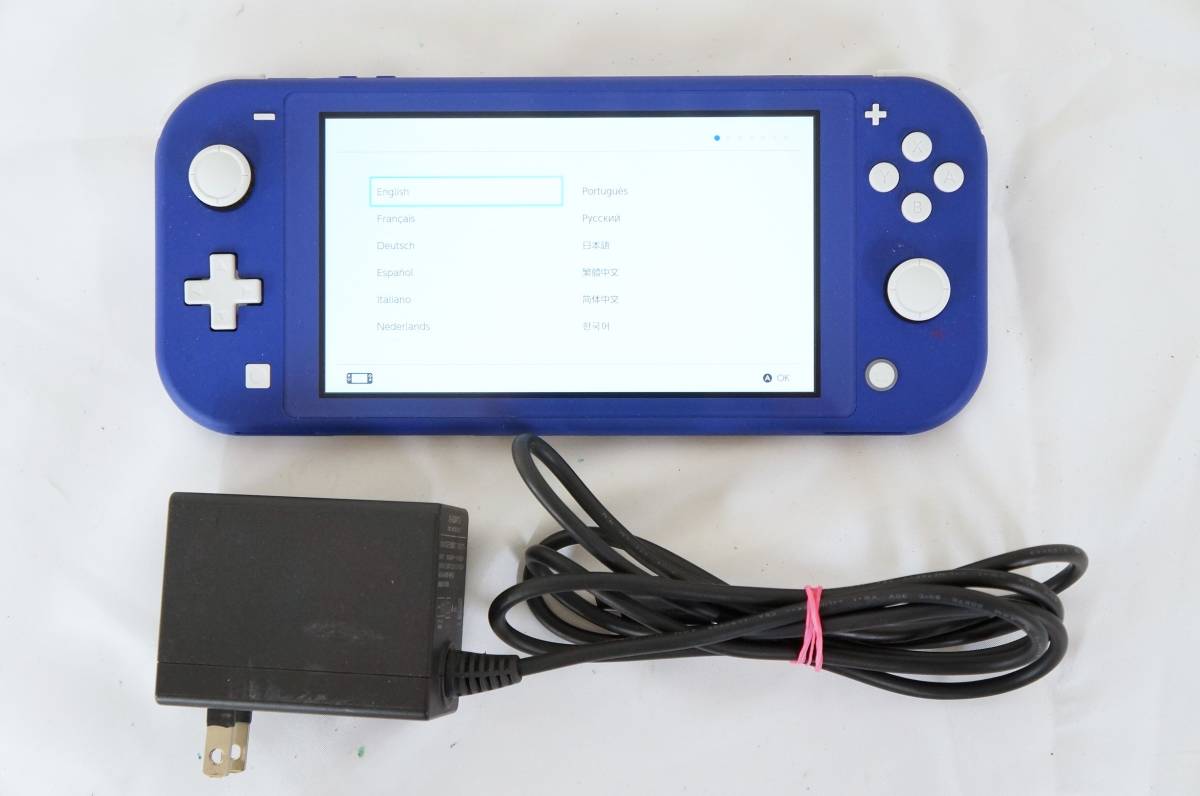初期化済 Nintendo 任天堂 HDH-001 Switch Lite ニンテンドースイッチライト 本体 充電ケーブル付き ゲーム機  H610290601