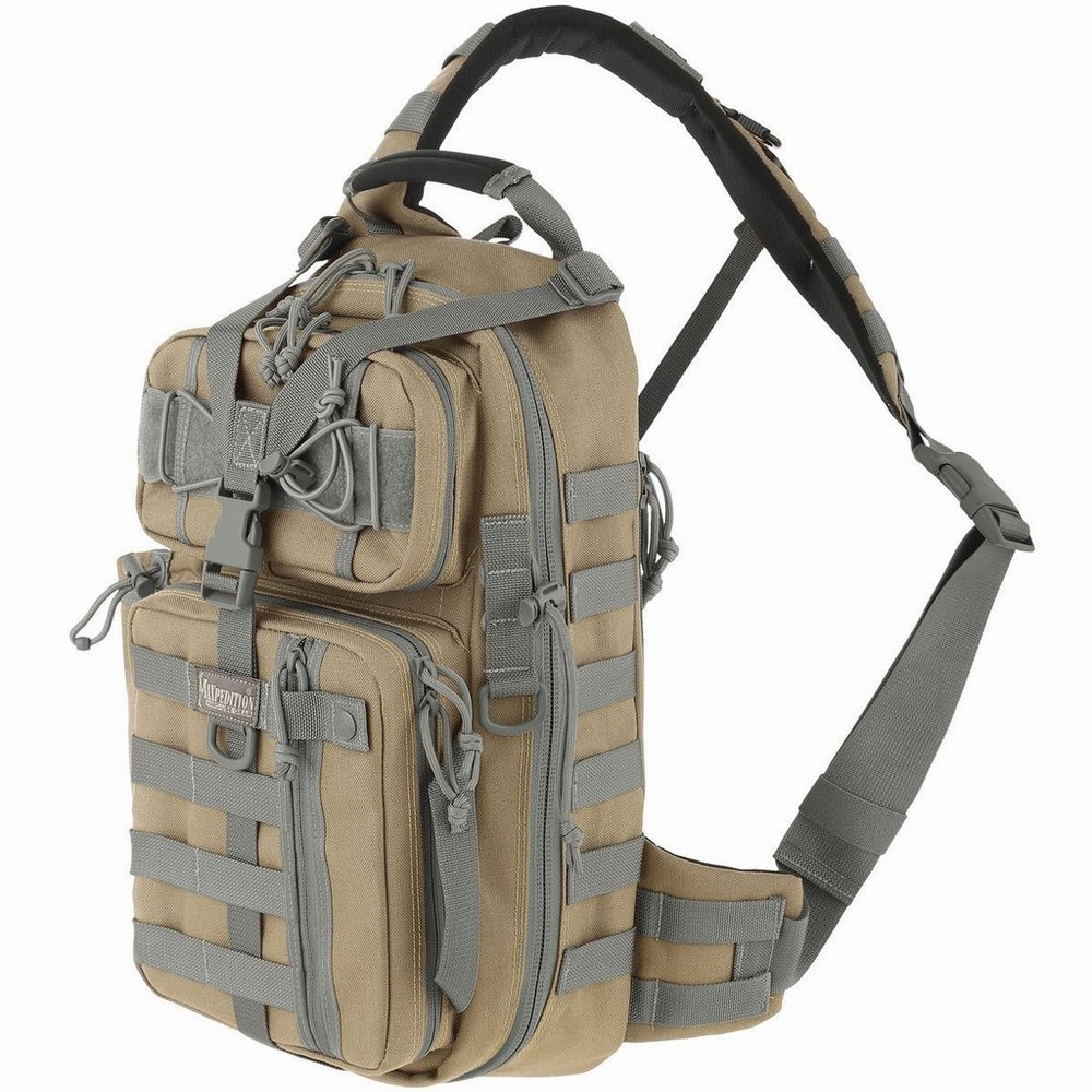 MAXPEDITION スリングバッグ Sitka Gearslinger [ カーキ&フォリアージュ ] 斜めかけ