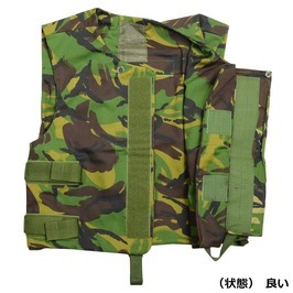 イギリス軍放出品 ボディアーマー 陸軍 ベルクロ式 背部ポケット付き DPM迷彩 [ 190/120 / 可 ] 英軍_画像2