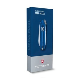 VICTORINOX アーミーナイフ 0.6223.T2G クラシックSD ディープオーシャン Victorinox_画像4