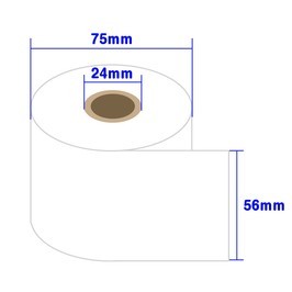  чувство .reji бумага в рулоне re сиденье бумага 56mm ширина [ 1 шт ] термический этикетка roll чувство . этикетка принтер штрих-код наклейка 