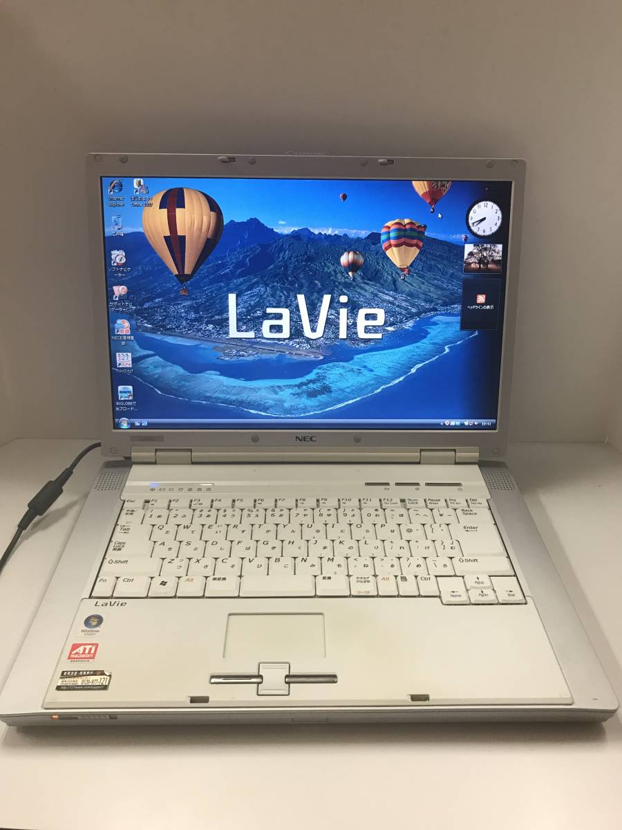 Yahoo!オークション - NECノートパソコン LaVie PC-LL550JG Yahoo!オークション - NECノートパソコン LaVie PC-LL550JG