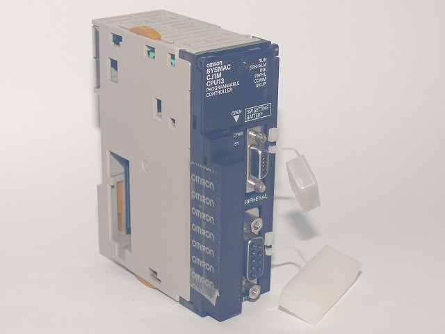 OMRON■PLC CPUユニット CJ1M-CPU13 Ver.3.0 シーケンサー 640点 20K ステップ プログラマブルコントローラ CJシリーズ オムロン CPU13_画像1