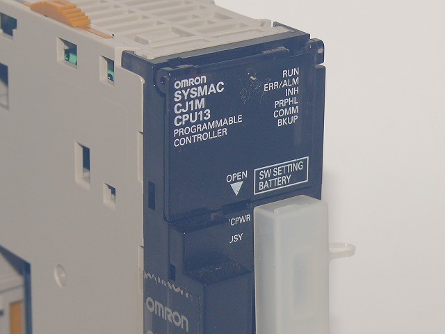 OMRON■PLC CPUユニット CJ1M-CPU13 Ver.3.0 シーケンサー 640点 20K ステップ プログラマブルコントローラ CJシリーズ オムロン CPU13_画像3