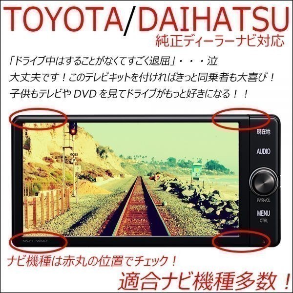 TVT1 ダイハツ 純正ナビ テレビキット NSZP-W65DE NSZP-D65D NSZN-W65DB 走行中テレビ視聴 ナビ操作キャンセラー (トヨタ、ダイハツ)|売買されたオークション情報、yahooの商品情報をアーカイブ公開 - オークファン(aucfan.com) TVT1 ダイハツ 純正ナビ テレビキット NSZP-W65DE NSZP-D65D NSZN-W65DB 走行中テレビ視聴 ナビ操作キャンセラー (トヨタ、ダイハツ)|売買されたオークション情報、yahooの商品情報をアーカイブ公開 - オークファン(aucfan.com)