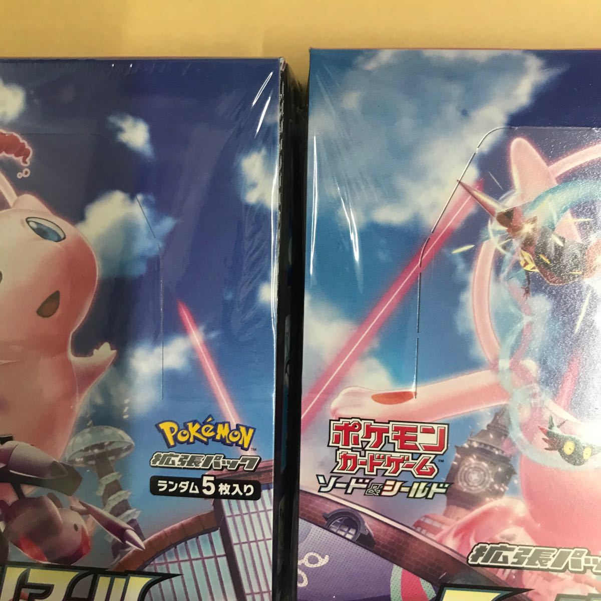 ポケモンカード フュージョンアーツ 2BOX 未開封 シュリンク付き