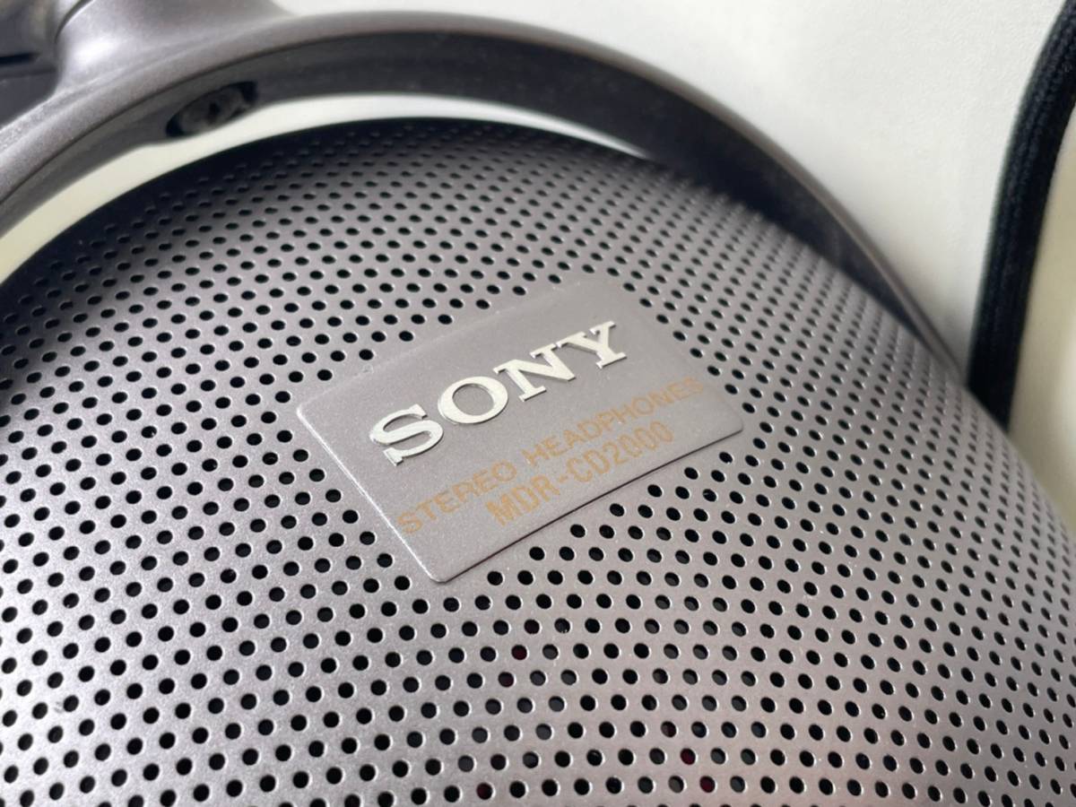 SONY MDR-CD2000 密閉型 ヘッドフォン ソニー 音響 レア 稀少 SONY MDR-CD2000 密閉型 ヘッドフォン ソニー 音響 レア 稀少