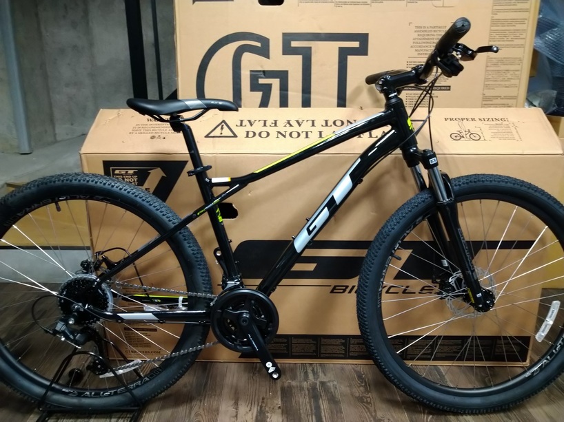 GT アグレッサースポーツ 27.5インチMTB Sサイズ ブラック Disc