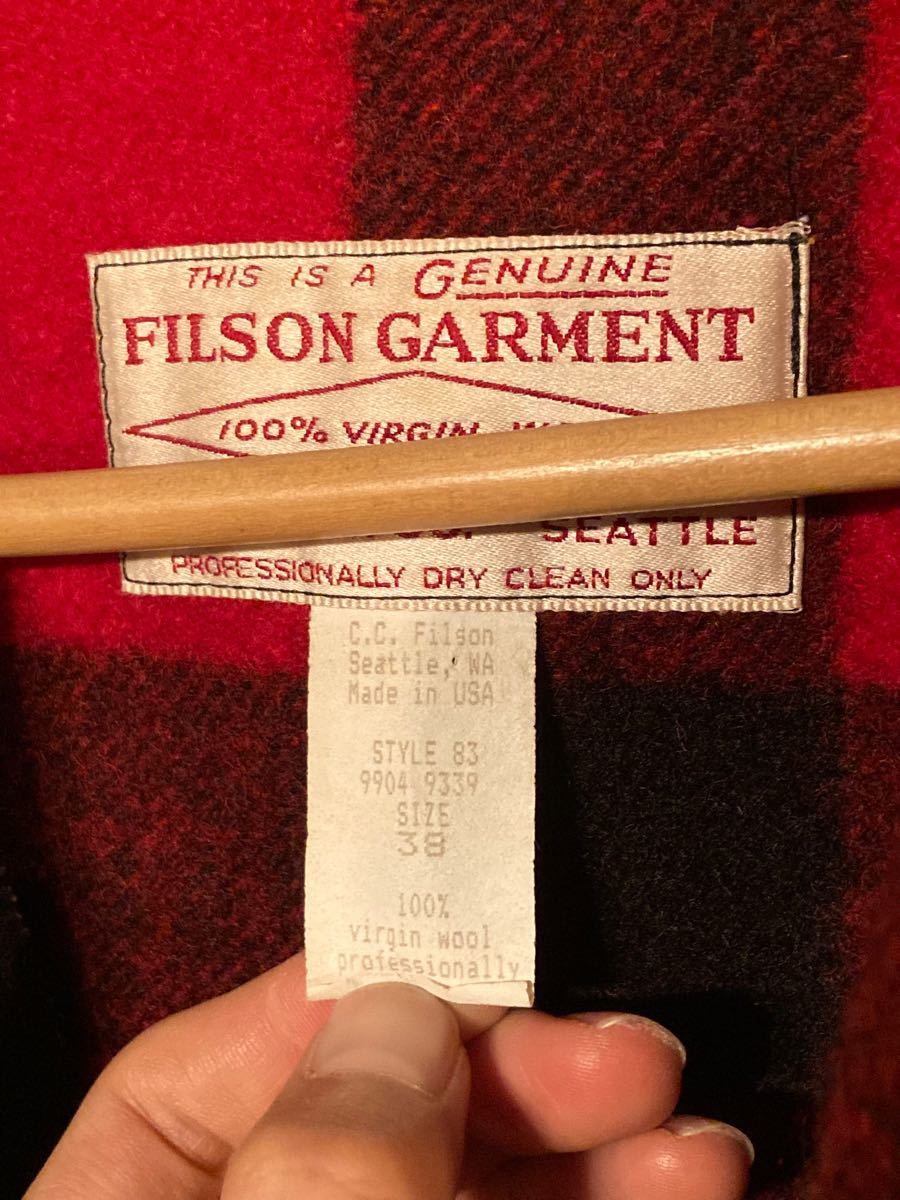 超歓迎】 ☆70s☆80s☆USA製☆FILSON ダブルマッキーノの人気アイテム