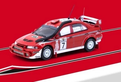 1/64 ターマック 三菱 ランサーエボリューション 6.5 Safari Rally 2001 Winner ●の画像2