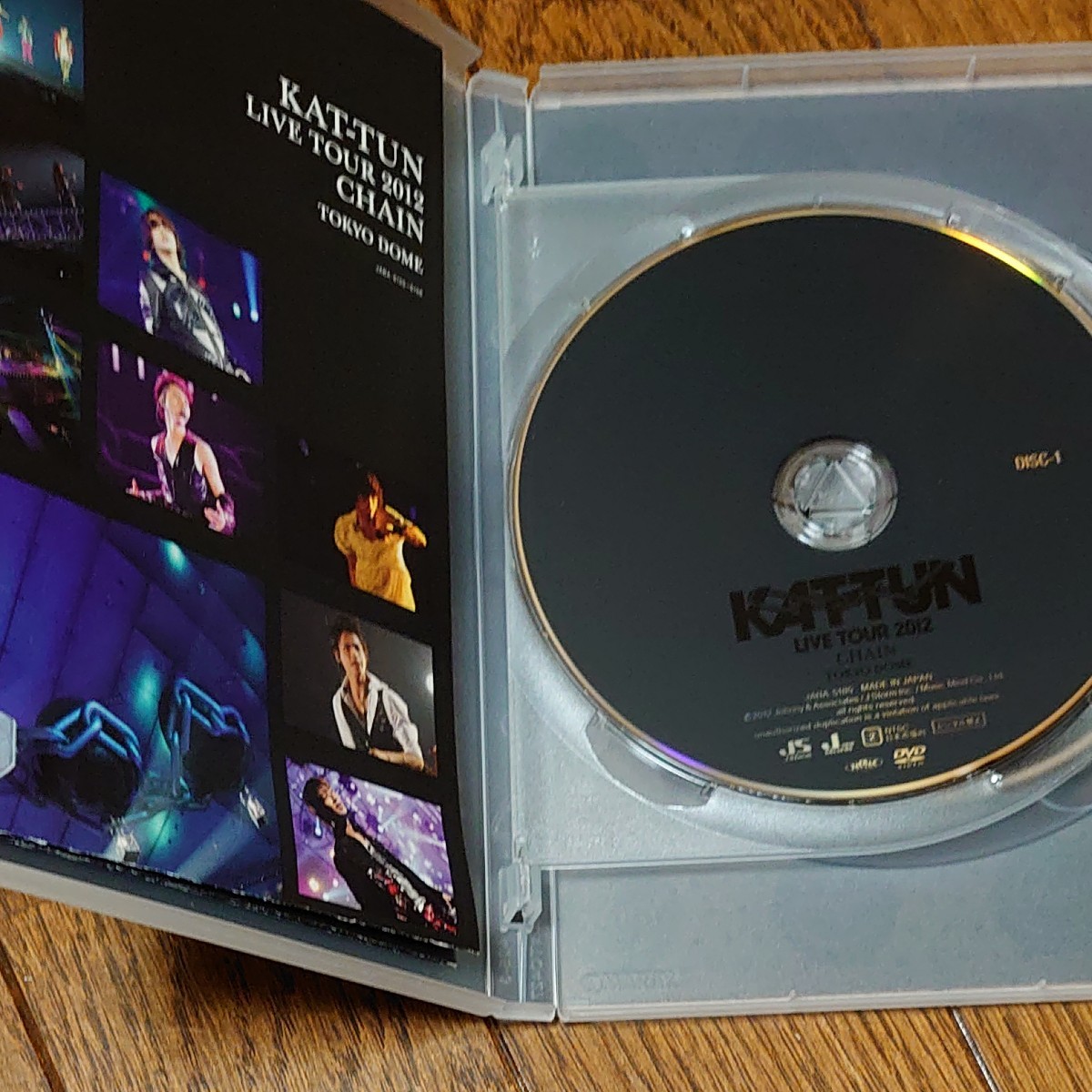 KAT-TUN 2DVD/KAT-TUN LIVE TOUR 2012 CHAIN at TOKYO DOME 通常盤 