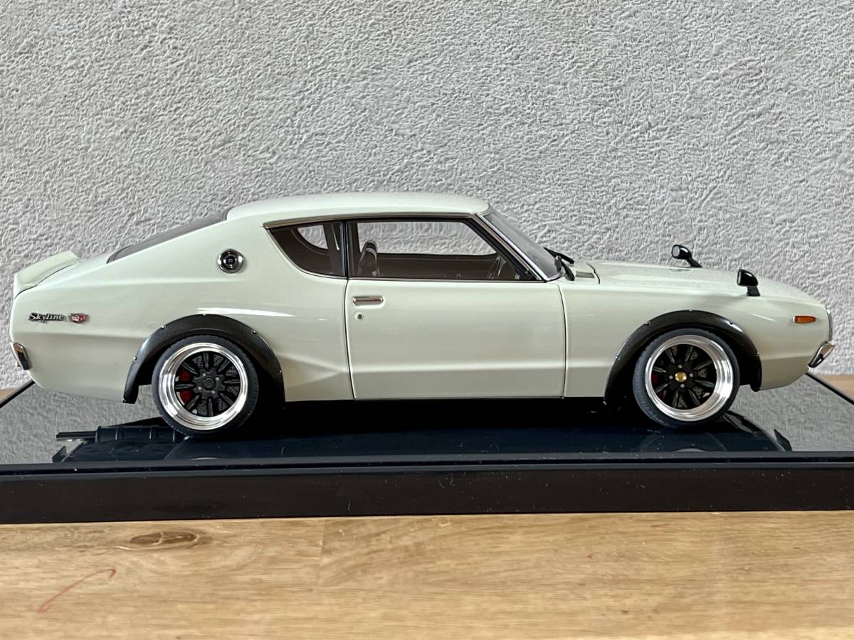 ☆オートアート 1/18☆ケンメリGT-R 改 白☆KPGC110 ローダウン ☆オートアート 1/18☆ケンメリGT-R 改 白☆KPGC110 ローダウン