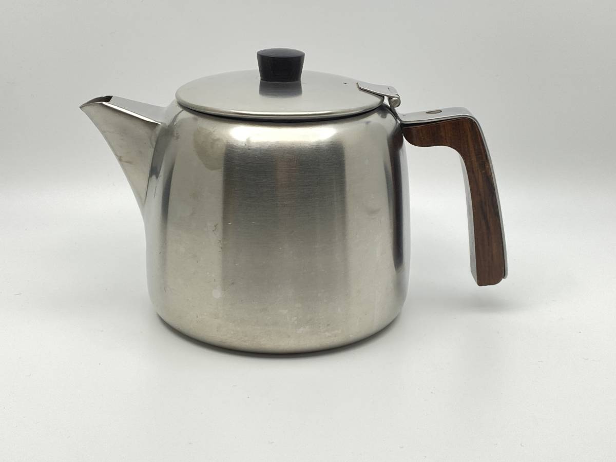 OLD HALL Old отверстие BURLEY 2 Pint Tea Pot балка Lee 2 сосна to teapot год 1970 *T757