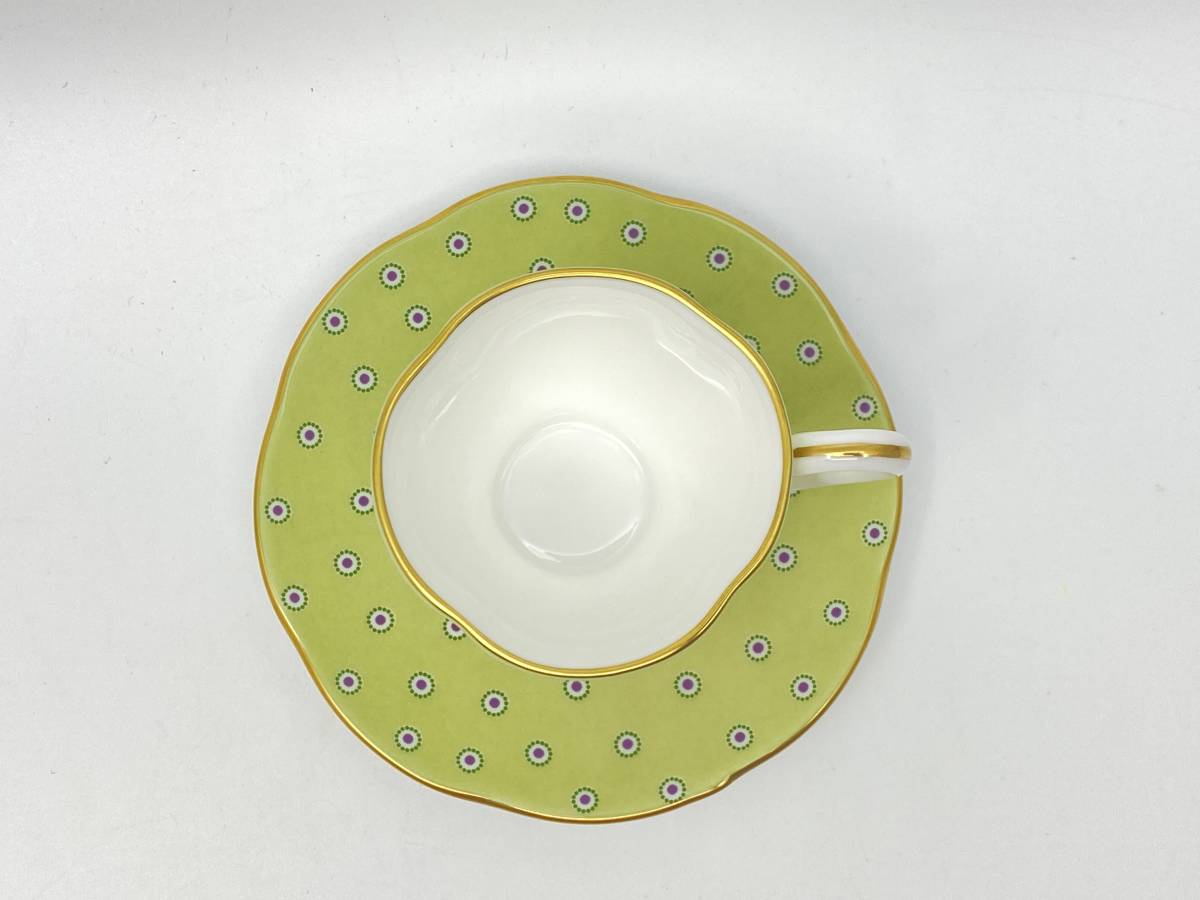 ＊新品未使用＊ WEDGWOOD ウェッジウッド HARLEQUIN POLKA DOT Tea Cup Set ハーレクィン ポルカードット ティーカップ セット *T807_画像8