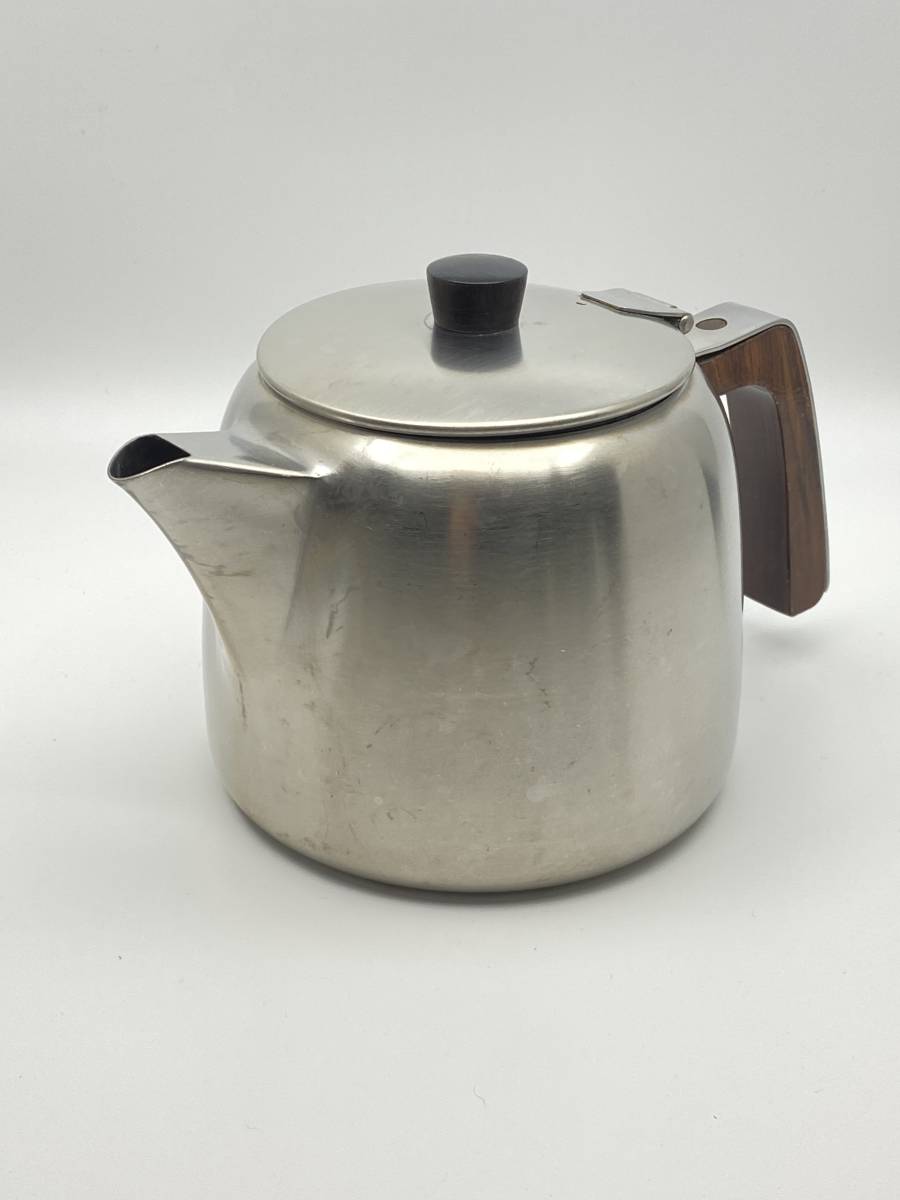 OLD HALL Old отверстие BURLEY 2 Pint Tea Pot балка Lee 2 сосна to teapot год 1970 *T757