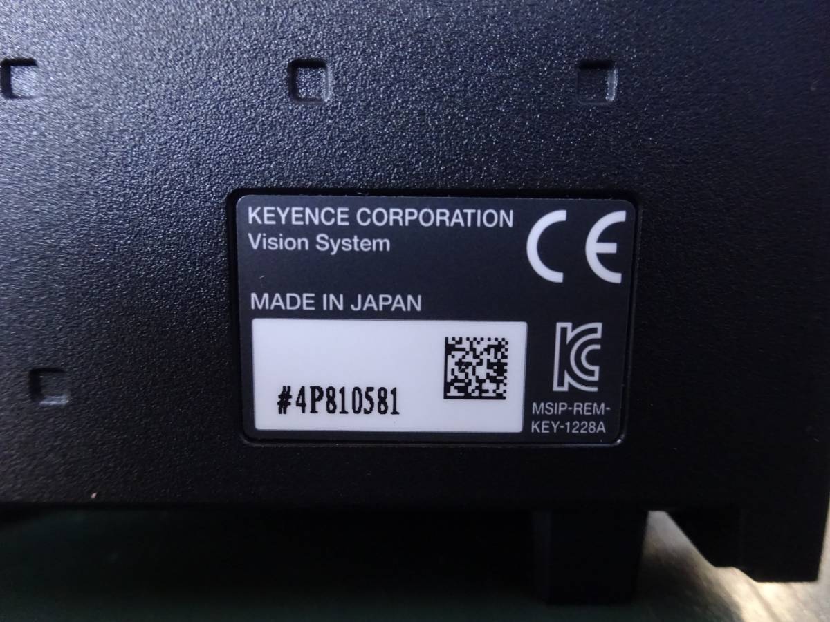 KEYENCE　キーエンス　CV-8500　CA-E800　CA-DC21E　マルチカメラ画像システム　動作確認済み　⑨_画像5