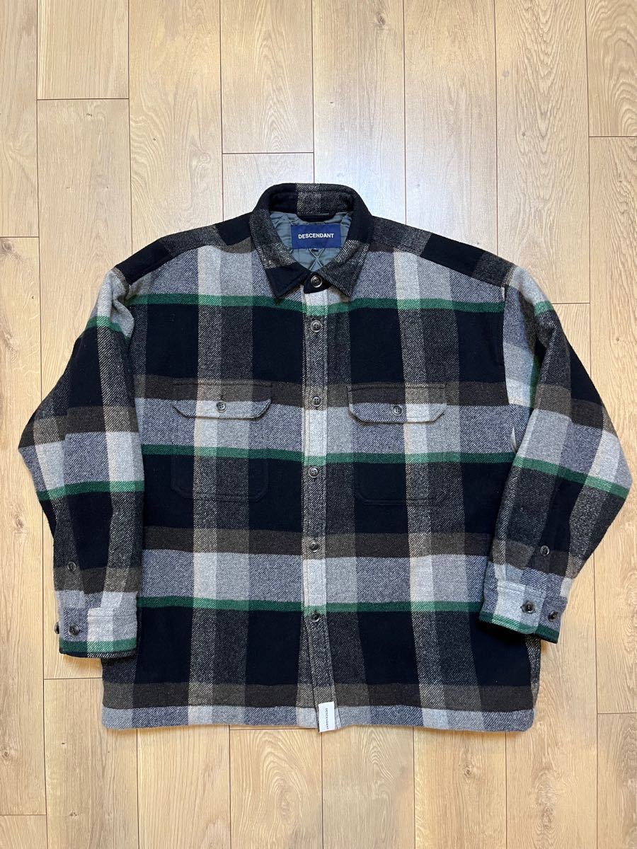 21FW CLAIRTON PLAID JACKET descendant|Yahoo!フリマ(旧 21FW CLAIRTON PLAID JACKET descendant|Yahoo!フリマ(旧