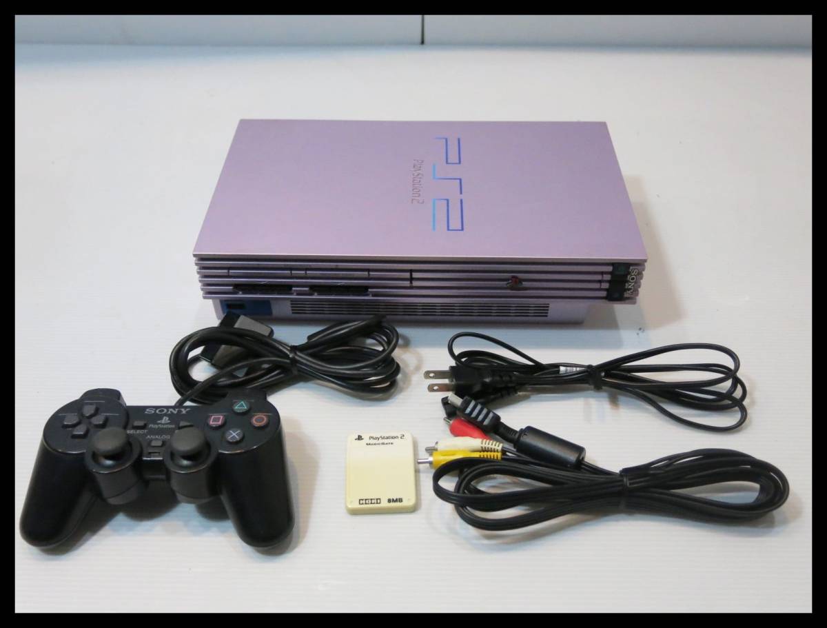 値頃 PS2 SCPH-50000 限定色 サクラピンク 本体セット 