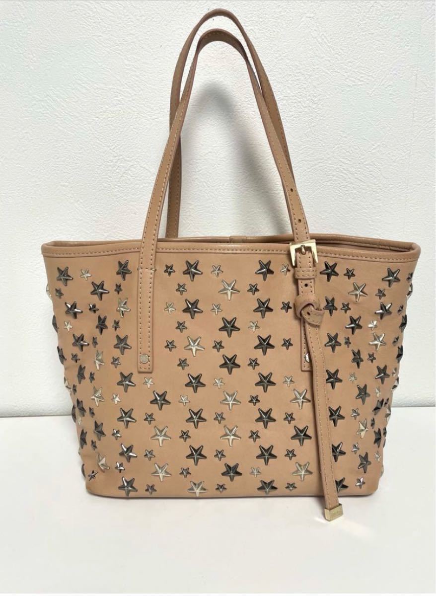 専用 JIMMY CHOO スタッズ トートバッグ 4282-