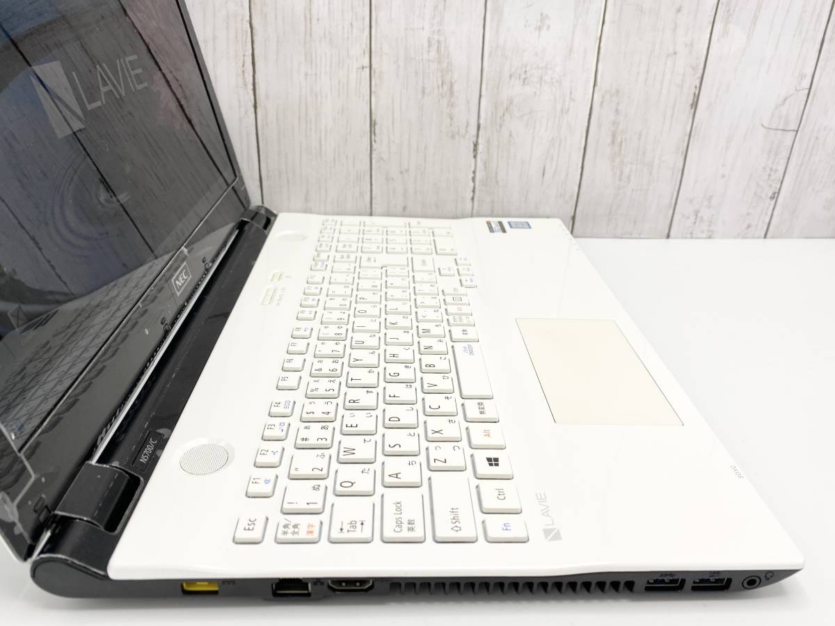 【最新OS Windows11】SSD1TB メモリ8GB NEC ノートPC NS700/C 第6世代Core i7-6500U Office Webカメラ Blu-ray Bluetooth 筆ぐるめ_画像5