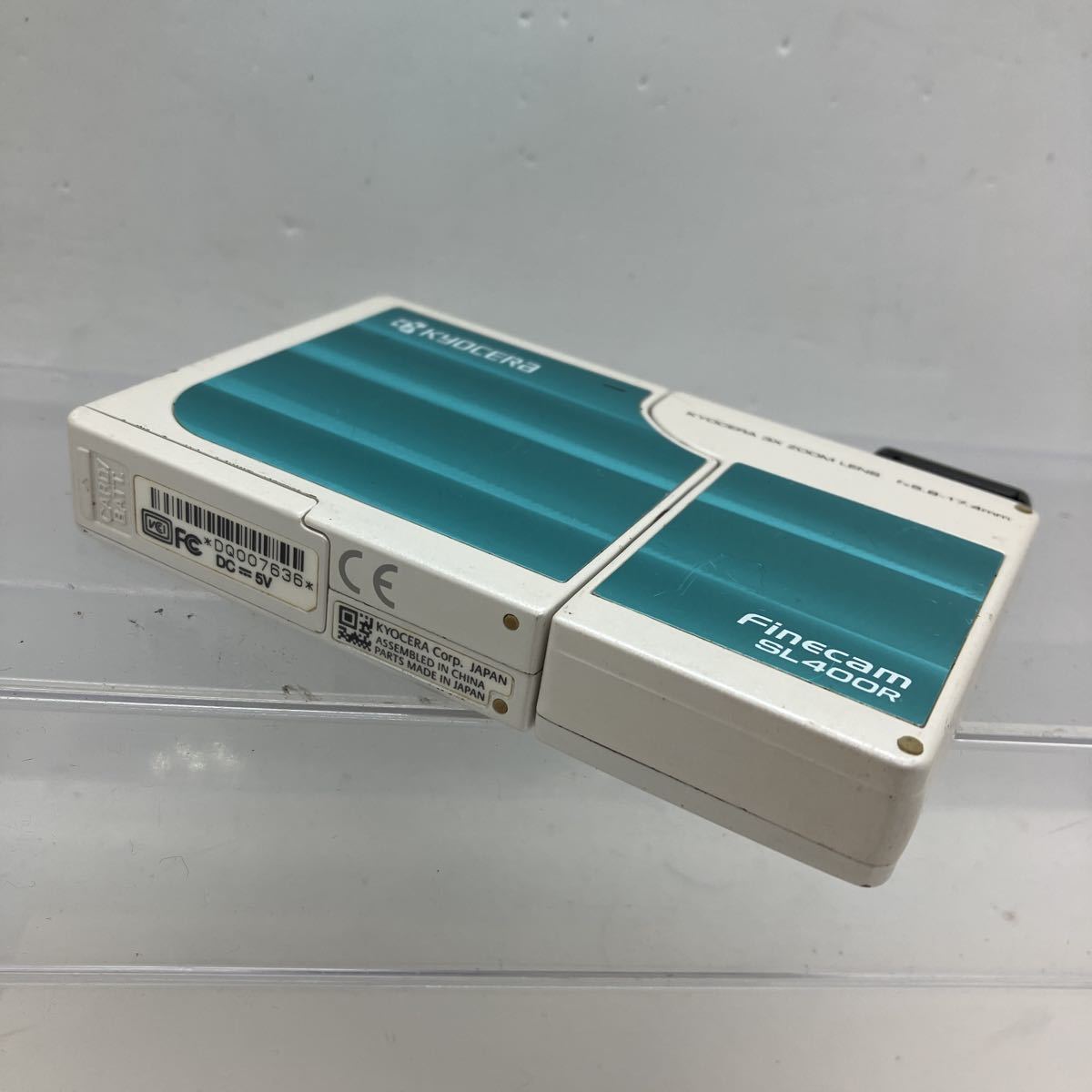 コンパクトデジタルカメラ KYOCERA finecam SL400R 5.8-17.4mm コンパクトデジタルカメラ KYOCERA finecam SL400R 5.8-17.4mm