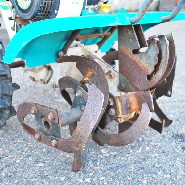 【新潟】クボタ 管理機 FTR350 菜ビ 3馬力 フロントロータリ 作業幅50cm 耕耘機 耕うん 耕運 家庭菜園 野菜 ミディ 畑 実動 倉庫保管 3