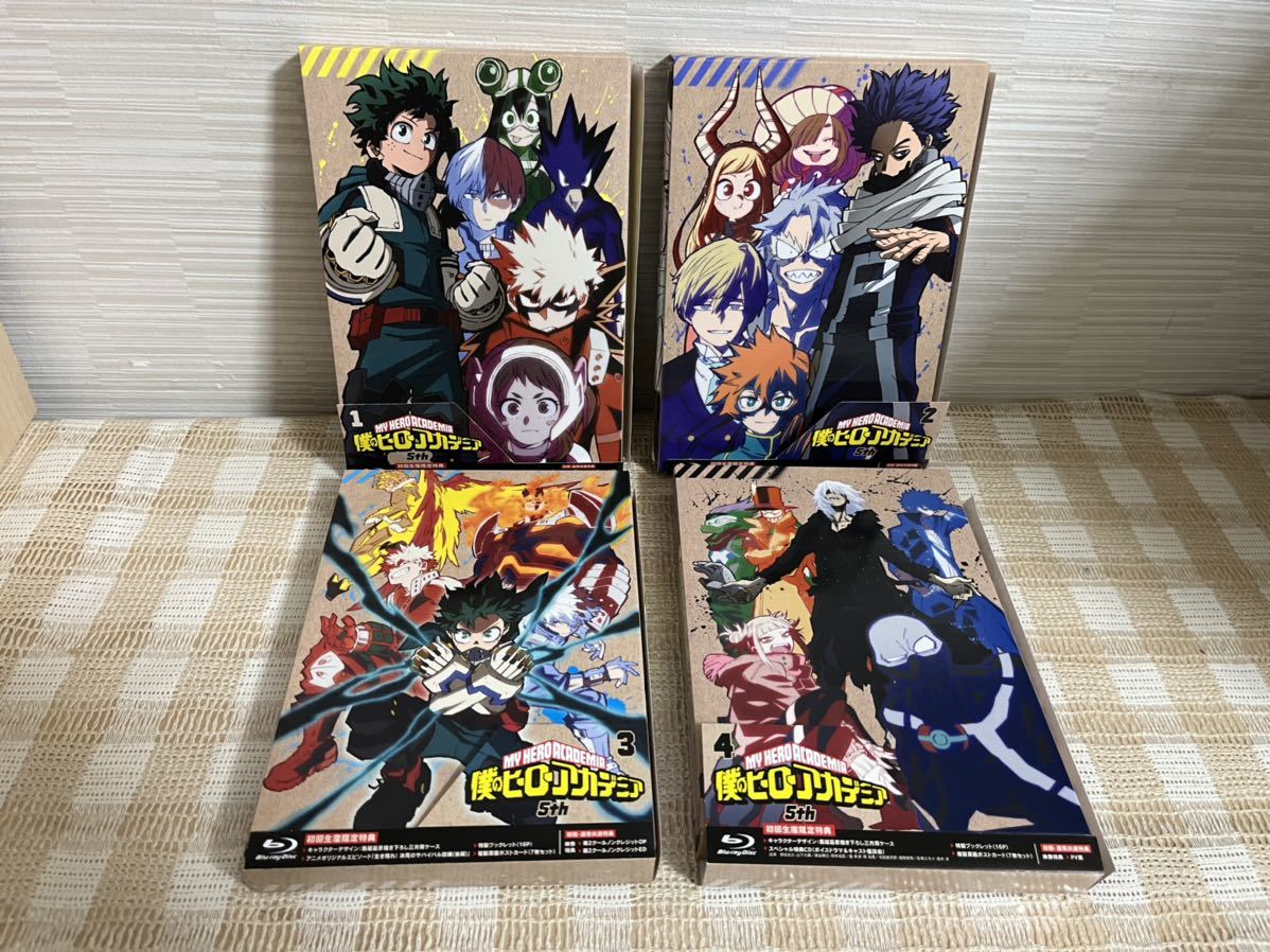 本物品質の 僕のヒーローアカデミア 5th Vol.4〈2枚組〉Blu-ray i9tmg