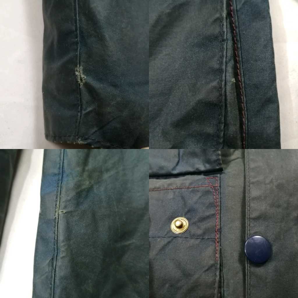 柔らかい 最初期◎1982 c38 Barbour bedale ターコイズ ネイビー | www