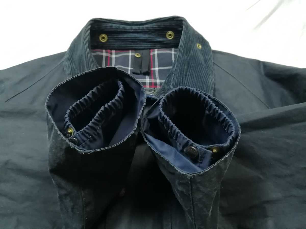 90s 美品◎BARBOUR transport c44 ネイビー バブアー トランスポート オリジナル スペイ spey