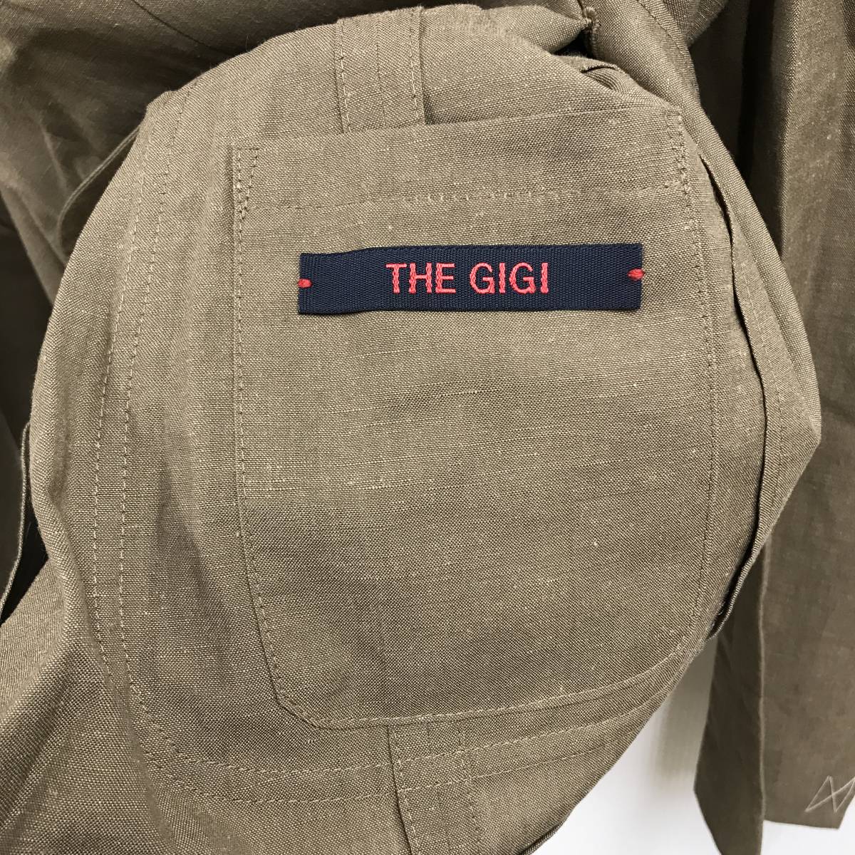 未使用品 /50/ THE GIGI キャメル テーラードジャケット 2B ウール