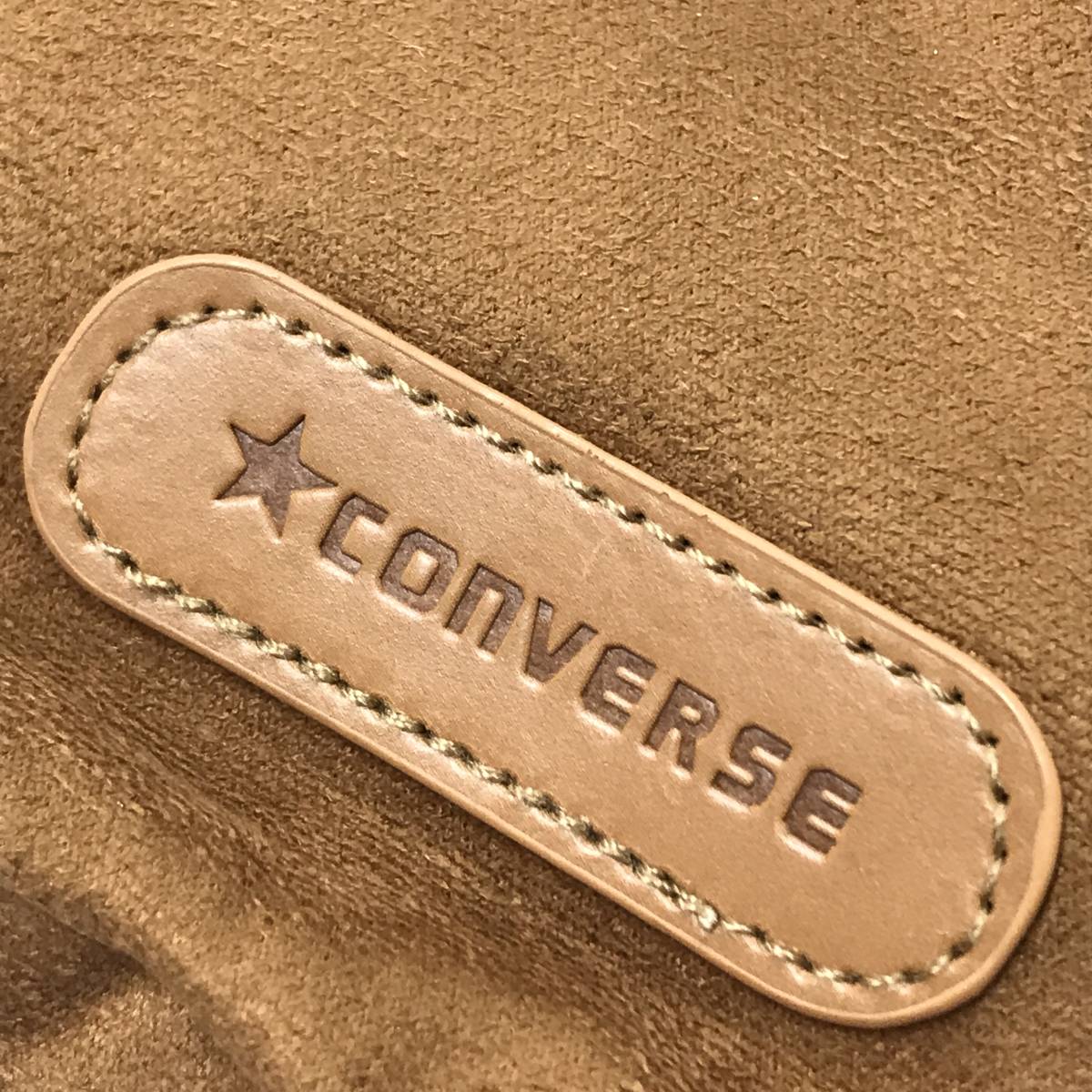  unused CONVERSE boa pouch bag beige Logo discount cord lady's men's pocket shoulder bag reversible .... Converse 