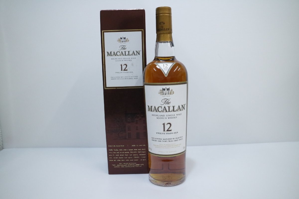 2021最新作】 SUNTORY マッカラン12年 シェリーオークカスク 複数購入