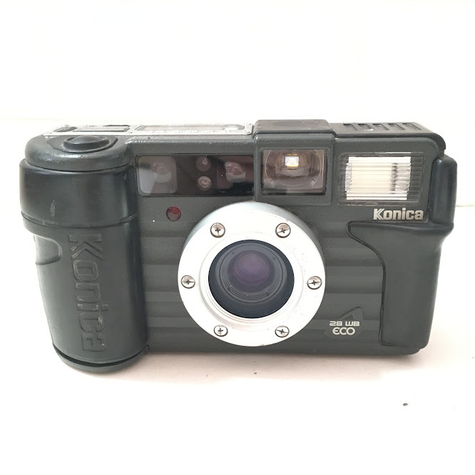 お待たせ! Konica コニカ 現場監督 28 WB コンパクト フィルムカメラ