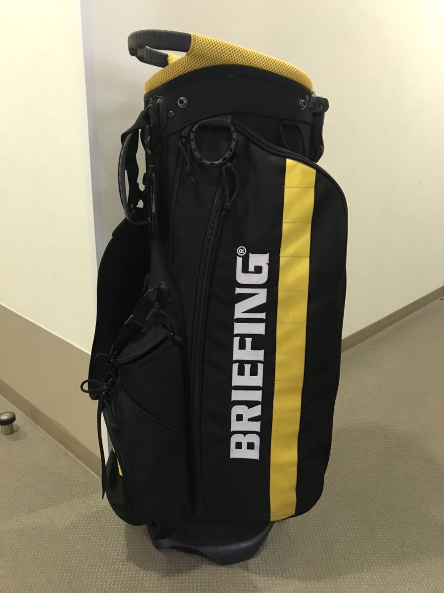 ( rare )BRIEFING Briefing × Beams Golf caddy bag 