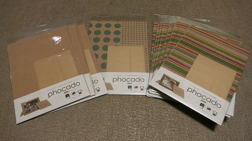 山櫻 phocado(フォカド) 写真 + メ ッセージ送付用封筒 20セット (新品)_画像1