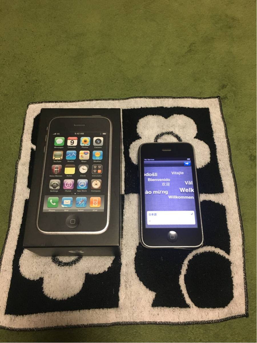 SOFT BANK iPhone 3GS 32GB リセット済み