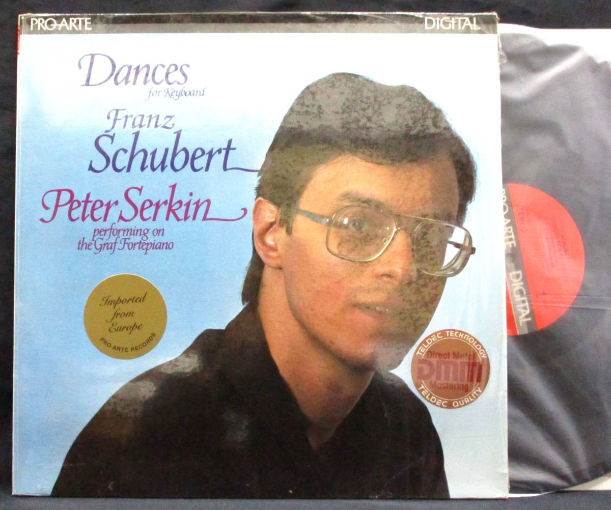 LP【Schubert Dance for Keyboard】ピーター・ゼルキン
